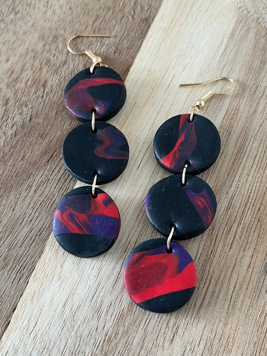 Mod. Aurora print noir passion